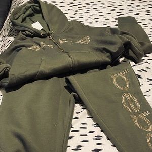 Bebe sweat suit